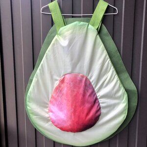 Avocado Costume Adult One Size Funny Food Fruit Partyholic Unisex Halloween